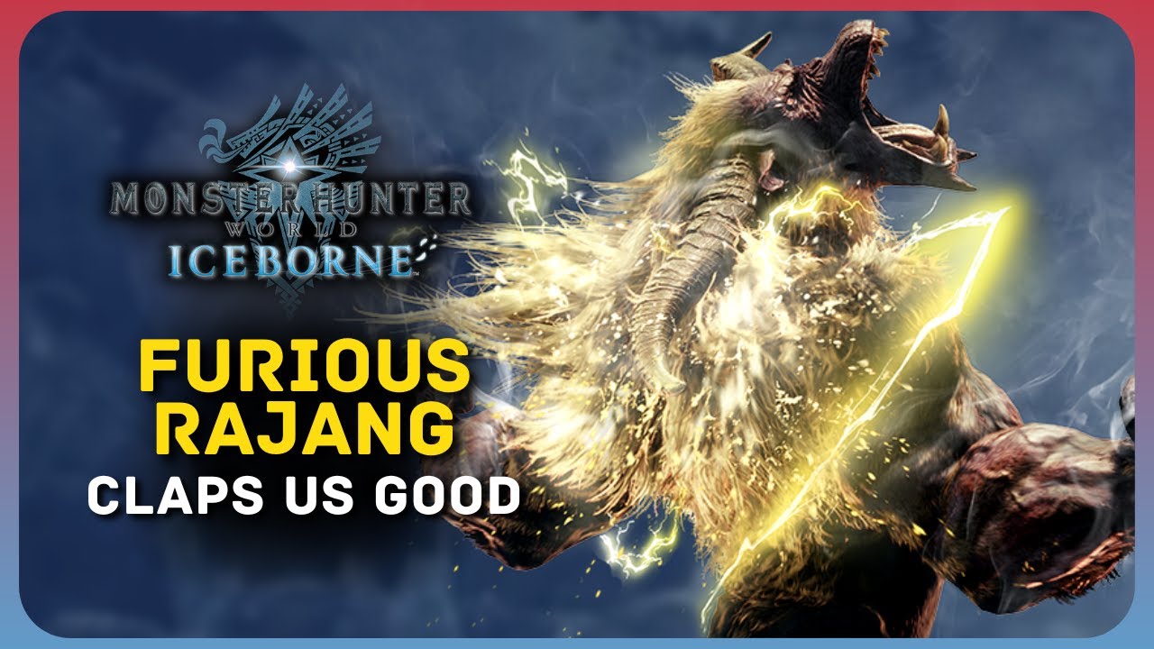Furious Rajang CLAPPED our cheeks in MHW Iceborne - YouTube