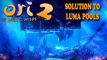 Solution to LUMA POOLS CROSSING | Ori and the Will of the Wisps