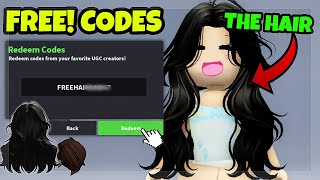 Codes That Give You Free Hair Free Items 2025