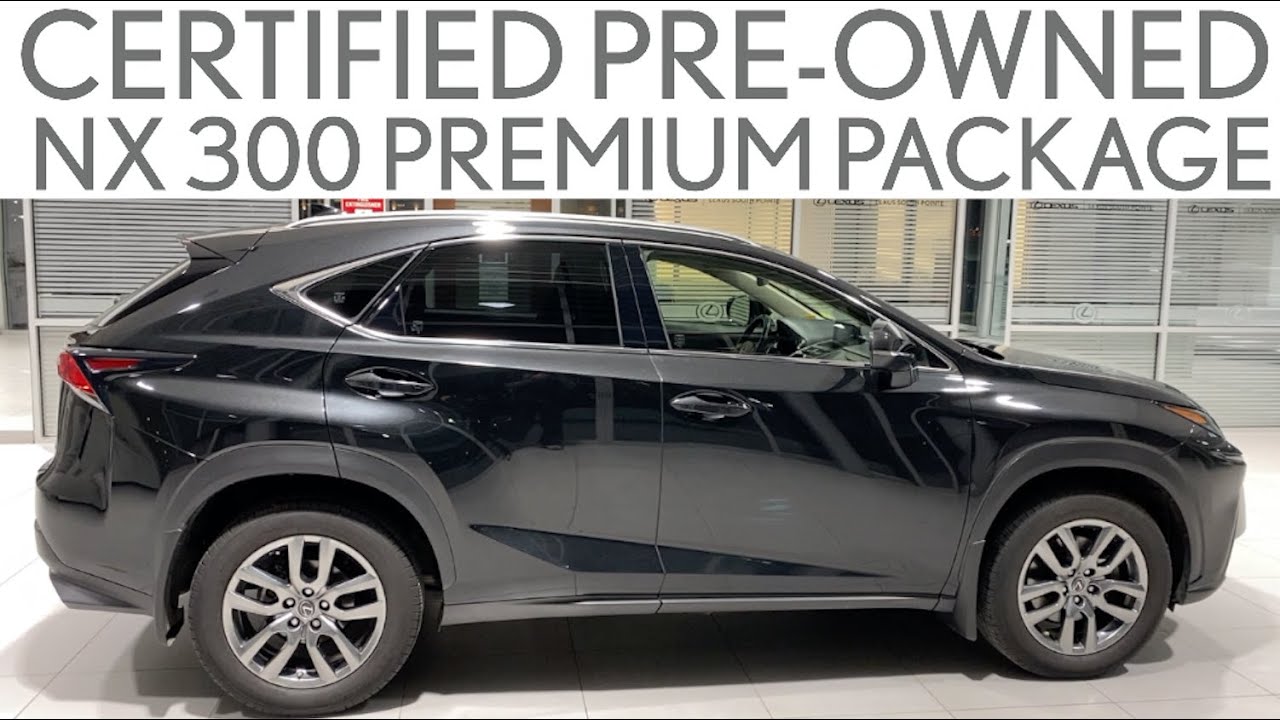 18 Lexus Nx 300 Premium Package Lla Full Review And Walk Around Youtube