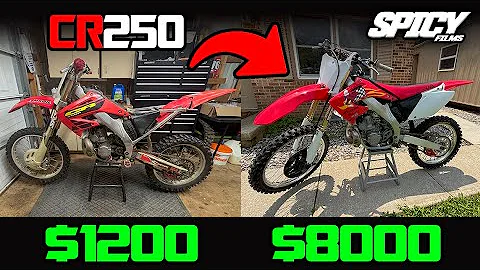 INSANE Honda CR250 2-Stroke Rebuild!