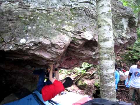 青巌峡　夜叉ヶ池　2段.MOV