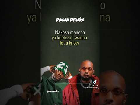 Pawa Remix Mbosso Ft Billnass Pawa Mbosso Pawaremix Billnass Trending
