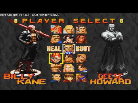 [HD] - Fightcade - Real Bout Fatal Fury - Hafa Adai(JPN) Vs F.D.T TEAM FrengerRB(MEX)