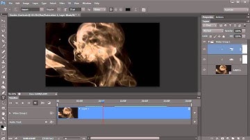 Animated smoke effect in Photoshop CS6