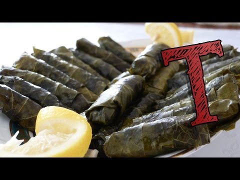 Video: Recipe: Pilaf With Grape Leaf Cabbage Rolls On RussianFood.com