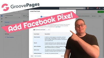 How To Install Facebook Pixel On GroovePages | BOTH at the Site and Page level using Event Code