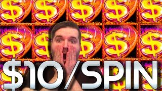 IT KEPT RETRIGGERING AND RETRIGGERING 🏇 Upto $15/SPIN on HIGH LIMIT Slot Machines W/ SDGuy1234