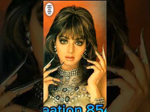 Beautiful Sridevi Ma M Look Bollywood Queen Youtube Shorts 2025 Journey Video