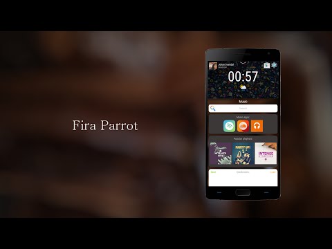 Fira Parrot Launcher BETA - Concept Images