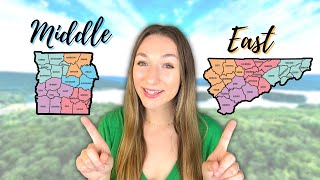 Living in Middle Vs  East Tennessee | Pros & Cons