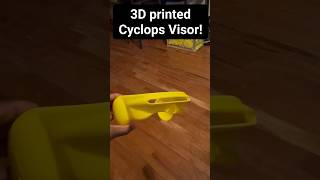I 3D Printed Cyclops Visor