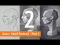 Acrylic Underpainting for Oil Portraits — Asaro Head (Part 2)