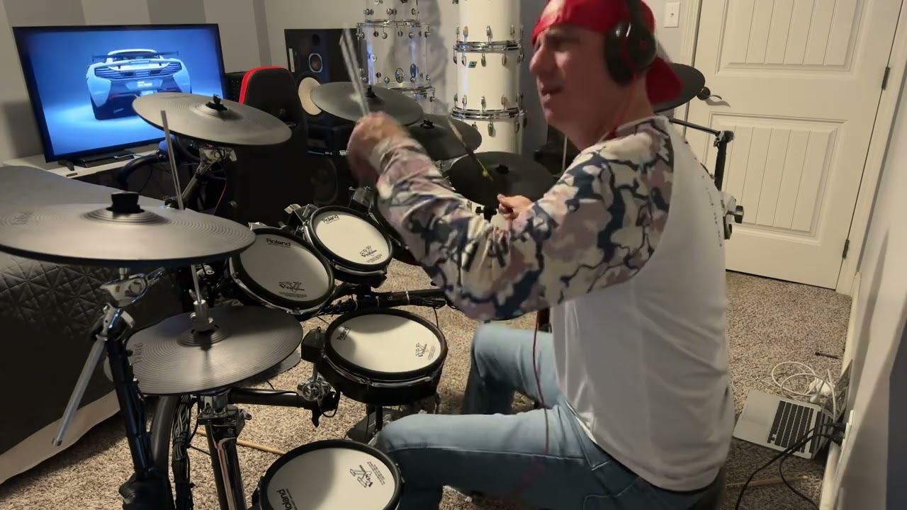 Smells Like Teen Spirit, Nirvana.  Drum Cover