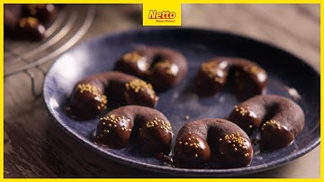 Gebäck Rezept I Vegetarische Schoko-Mokka-Kipferl I Aufwand: Gering I NETTO