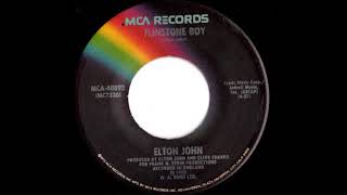 Elton John Flinstone Boy 7" single