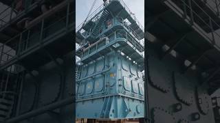 World's Biggest Industrial Machine Lift 😱 | Engineering Ka Kamaal #shorts