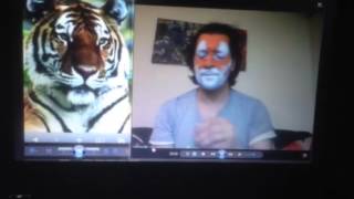 How to paint the best Tiger Face by Michael Knight