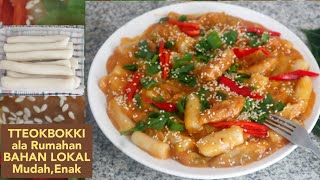 Resep TTEOKBOKKI Ala Indonesia /Mudah dan Enak Dengan Bahan Bahan Lokal/Tanpa Gochujang
