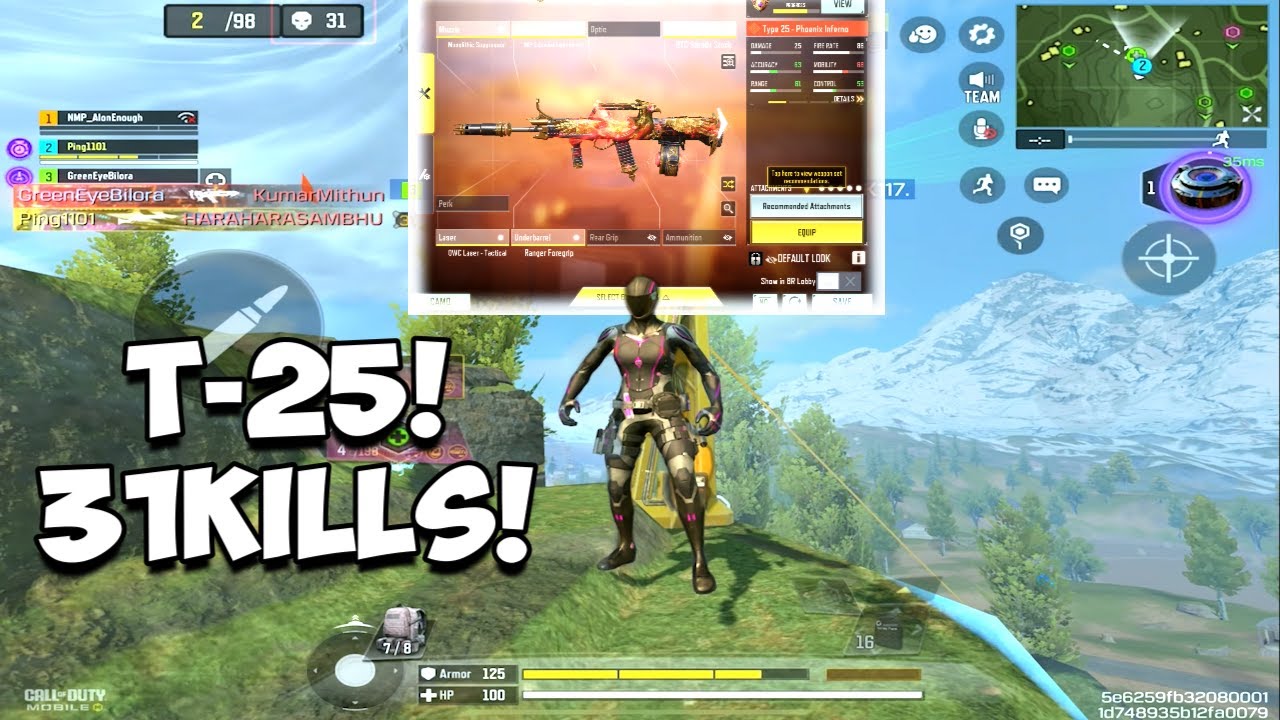 Intense Game w/ Type 25 31 Kills Call of Duty Mobile Gameplay!