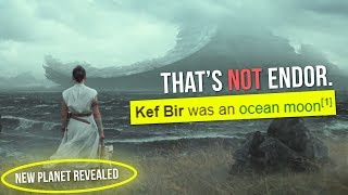 That's not Endor. That's Kef Bir | Star Wars: Episode 9 - The Rise of Skywalker NEWS