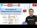 NEET: Principles of Inheritance & Variation - L4 | Live Daily 2.0 | Unacademy NEET | Pradeep Sir