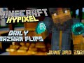 Daily Hypixel Skyblock Bazaar Flips | June 3rd 2026