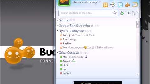 BuddyFuse adds GTalk and Twitter to Messenger