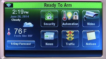 Honeywell Total Connect™ Enabled with LYNX Touch 52107000