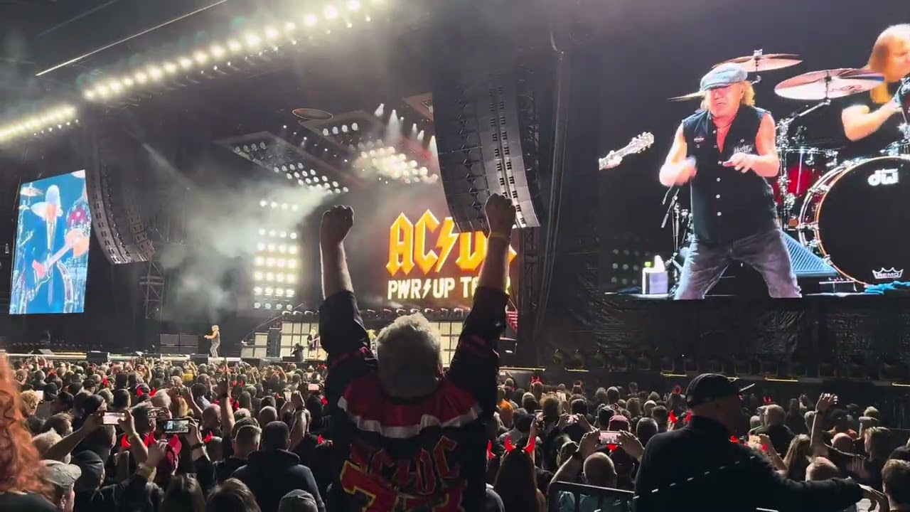 AC DC. Las Vegas. 4/26/25. Opening number