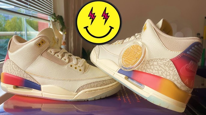 2023 J Balvin x Jordan 3 SP “Medellín Sunset” on-feet