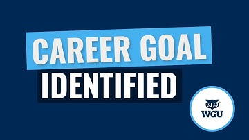 Milestone 1: Career Goal Identified