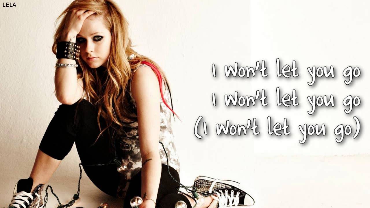 Avril Lavigne - Won't Let You Go (with lyrics)