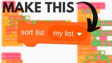 How to sort a list in Scratch! [2.5 ways]