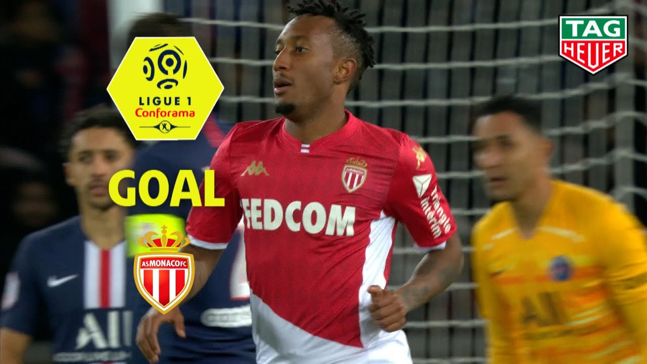 Goal Gelson MARTINS (7') / Paris Saint-Germain - AS Monaco (3-3) (PARIS-ASM) / 2019-20