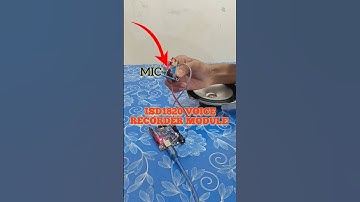 Record & play sound using ISD1820 Voice Recorder – perfect for DIY electronics #SoundModule