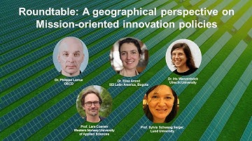 Roundtable: A geographical perspective on mission-oriented innovation policies