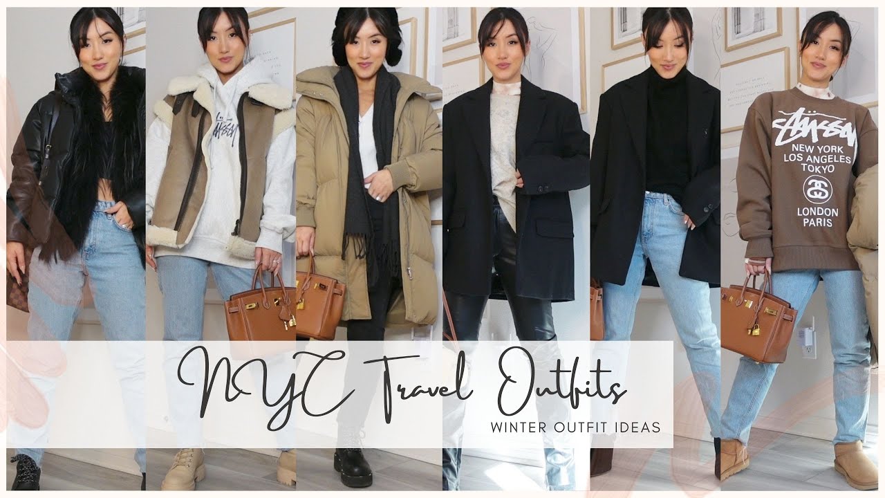 Winter Travel Outfits for Ladies