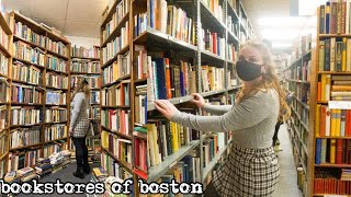 exploring the indie bookstores of boston ✨