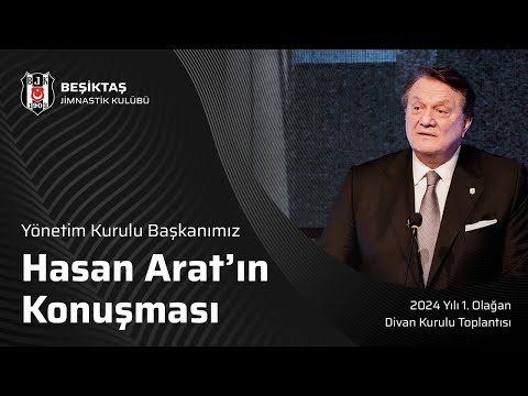 Başkanımız Hasan Arat'ın Konuşması | 2024 Yılı 1. Olağan Divan Kurulu Toplantısı