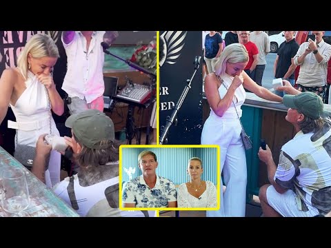 Peggy Jerofke & Steff Jerkel 💖 Steff Jerkel geht vor Peggy Jerofke auf die Knie – und sie sagt Ja!