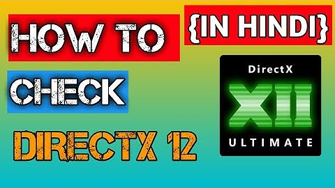 How To Check Directx Version Windows 10 | Windows 7 | 8-8.1 | 10 Tutorial | Laptop PC Tips & Tricks