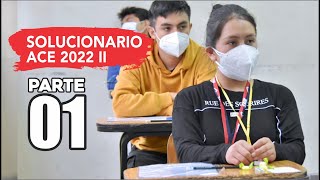 ✨ SOLUCIONARIO ✍ San Marcos 2022 II 📢Áreas ACE [PARTE 01]