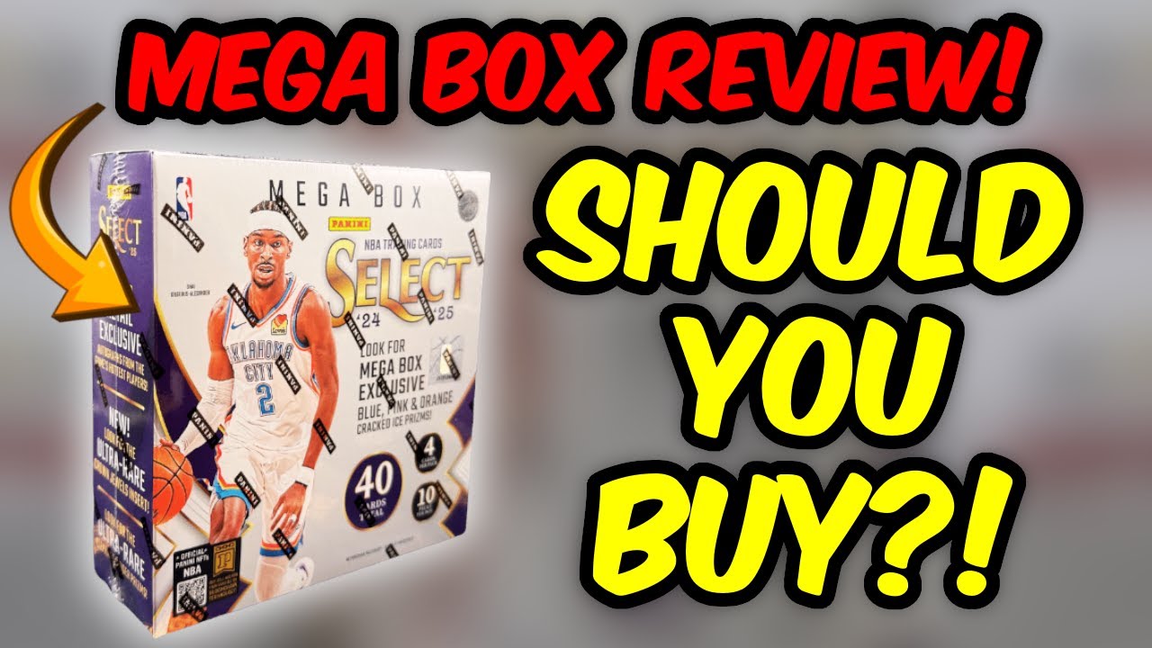SHOULD YOU BUY?! 2024-25 Panini Select Basketball Mega Box Opening And Review!