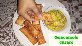 Guacamole casero. Fácil y rápido!