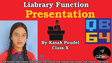 Q-Basic Library Functions || String Function||Numeric || Mathematical || By Kasak Poudel