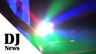 ADJ Crazy Pocket 8 Multi Beam Moving Head LED Light | Disc Jockey News | #AmericanDJ