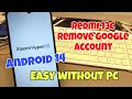 Android 14 HyperOs! Xiaomi Redmi 13C, Remove Google Account, Bypass FRP, Without PC.