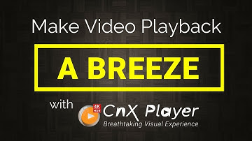 #1 Natural and Intuitive Gestures Video Player on Windows 10 PC | Microsoft Certified | #cnxplayer