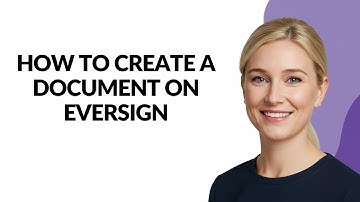 How to Create a Document on Eversign - Julia